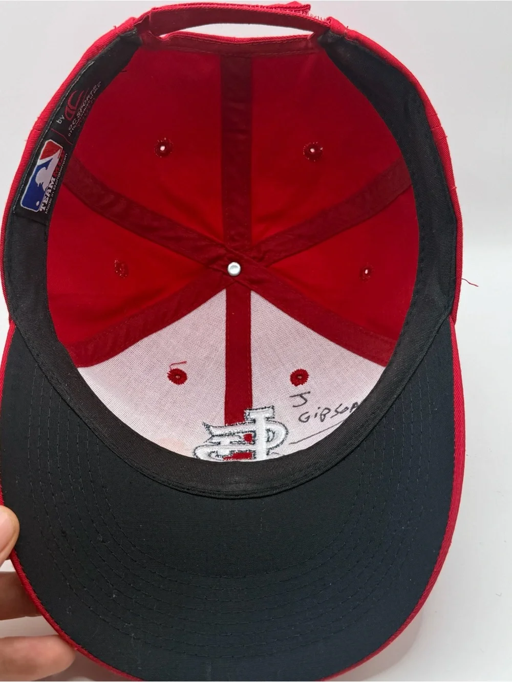 OC Sports St Louis Cardinals Youth Hat Red Team MLB Baseball Cap